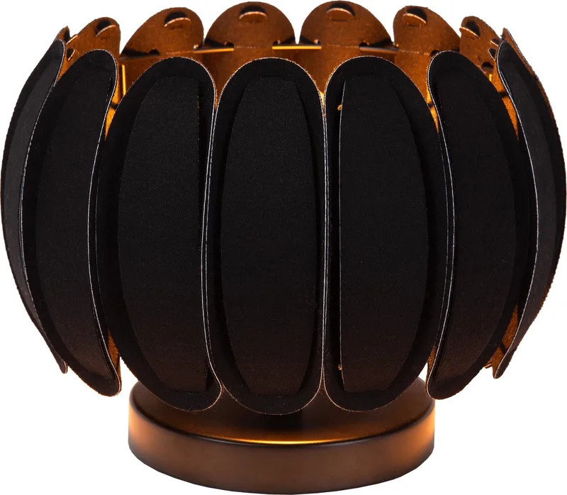 SPENCER - Tafellamp - Ø 30 cm - 1xE27 de Lucide en Noir – photo produit
