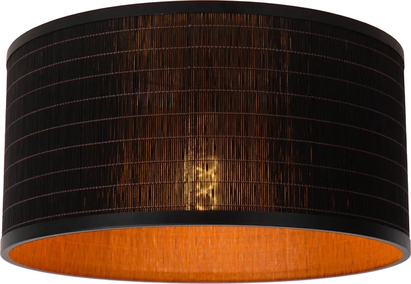 TAGALOG - Plafonnière (Plafondlamp) - Ø 40 cm - 1xE27 - Japandi de Lucide en Noir – photo produit