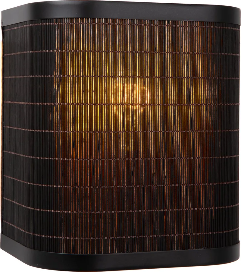 TAGALOG - Wandlamp - 1xE27 - Japandi van Lucide in Zwart – productfoto