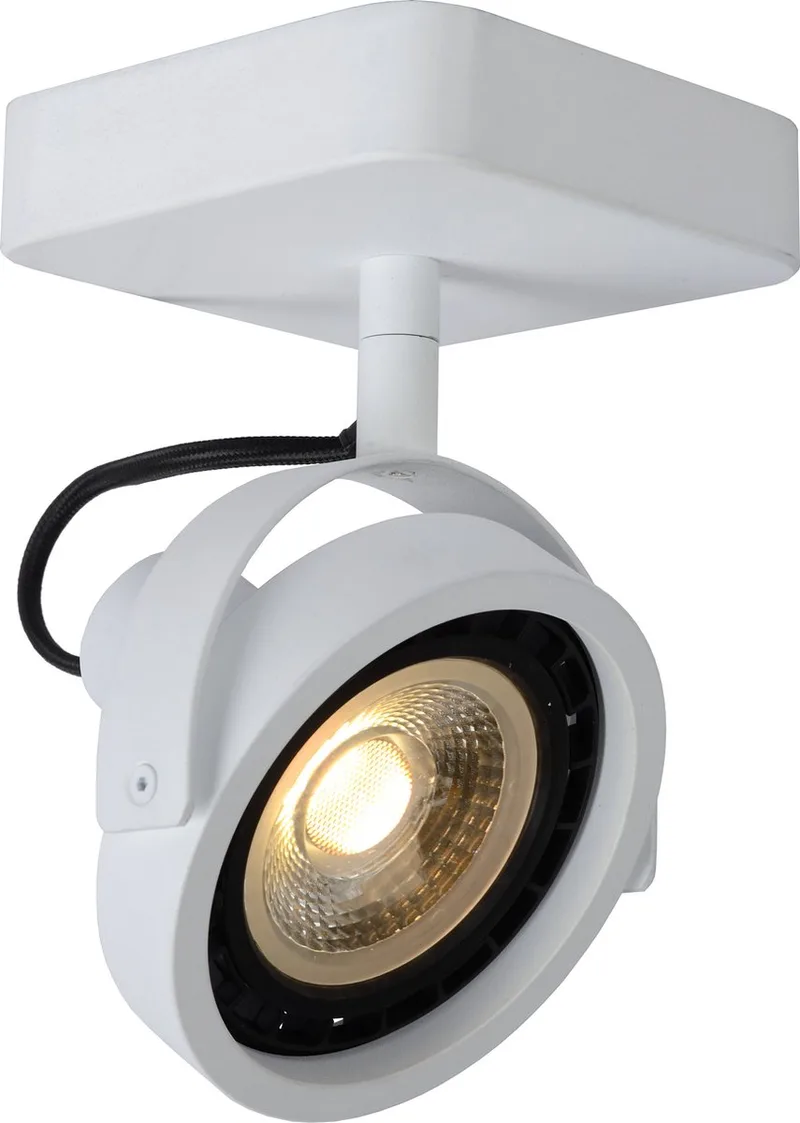 TALA LED - Plafondspot - LED Dim to warm - GU10 (ES111) - 1x12W 2200K/3000K de Lucide en Blanc – photo produit