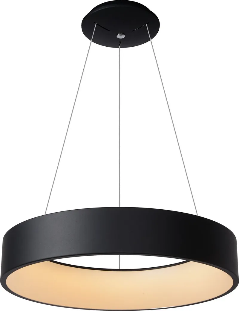TALOWE LED - Hanglamp - Ø 60 cm - LED Dimbaar - 1x39W 3000K fra Lucide i Sort – produktbillede