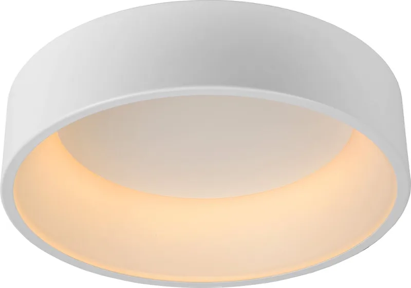 TALOWE LED - Plafonnière (Plafondlamp) - Ø 45,5 cm - LED Dimbaar - 1x30W 3000K by Lucide in White – product photo
