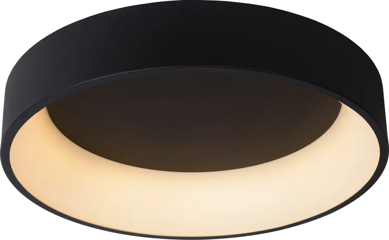 TALOWE LED - Plafonnière (Plafondlamp) - Ø 60 cm - LED Dimbaar - 1x42W 3000K de Lucide en Noir – photo produit