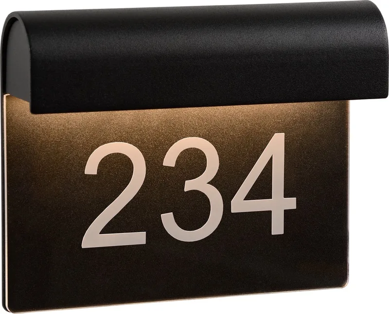 THESI LED - Wandlamp Binnen/Buiten - LED - 1x8W 3000K - IP54 by Lucide in Black – product photo
