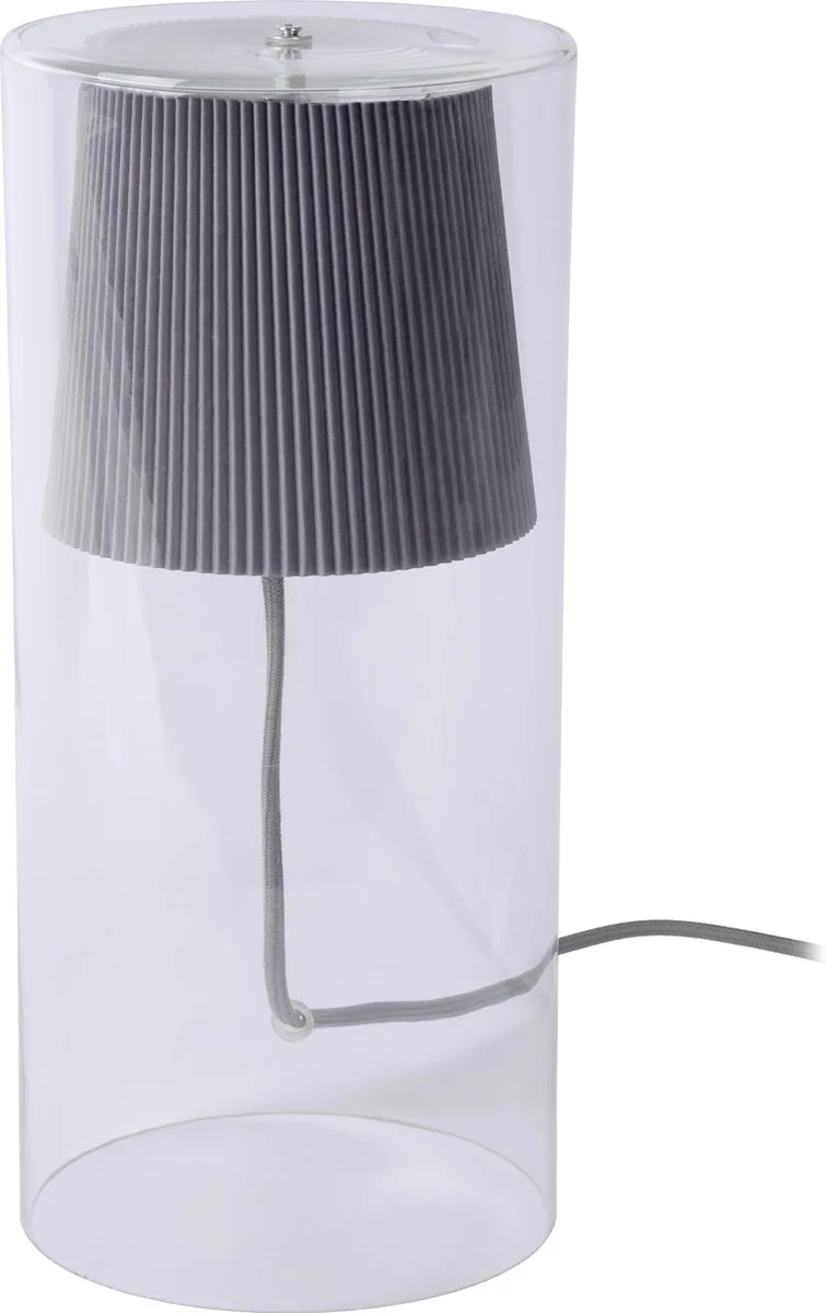 TINA - Tafellamp - Ø 15 cm - G9 de Lucide en Gris – photo produit