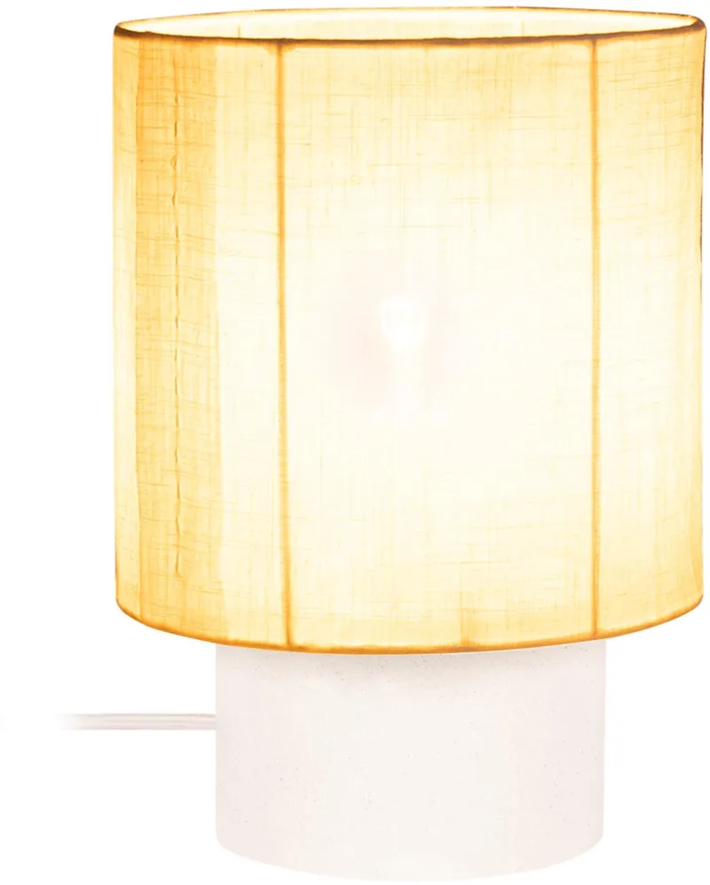 TISSAJA - Tafellamp - Ø 20 cm - 1xE14 - Essential de Lucide en Blanc – photo produit