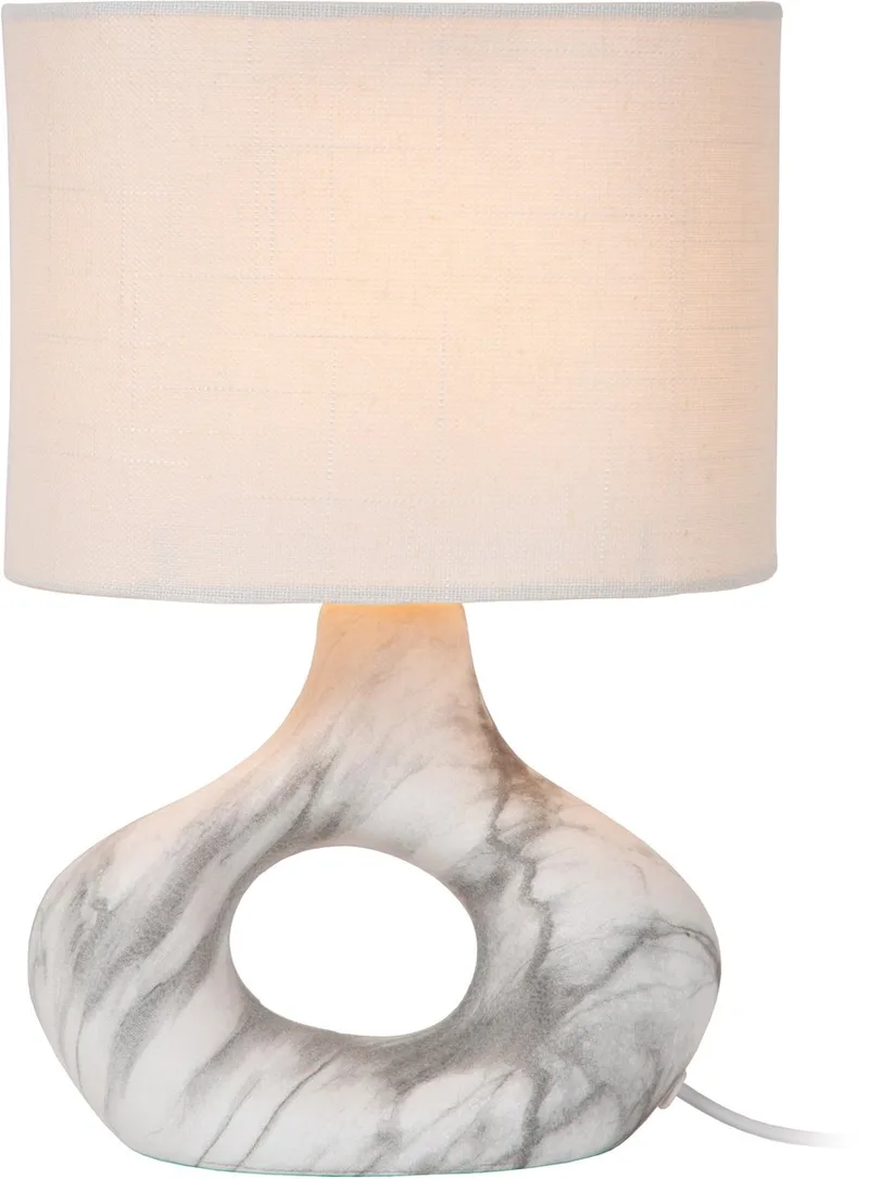 TOMEO - Tafellamp - 1xE14 - Essential - Japandi de Lucide en Blanc – photo produit