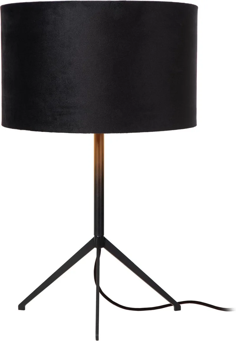 TONDO - Tafellamp - Ø 30 cm - 1xE27 von Lucide in Schwarz – Produktfoto