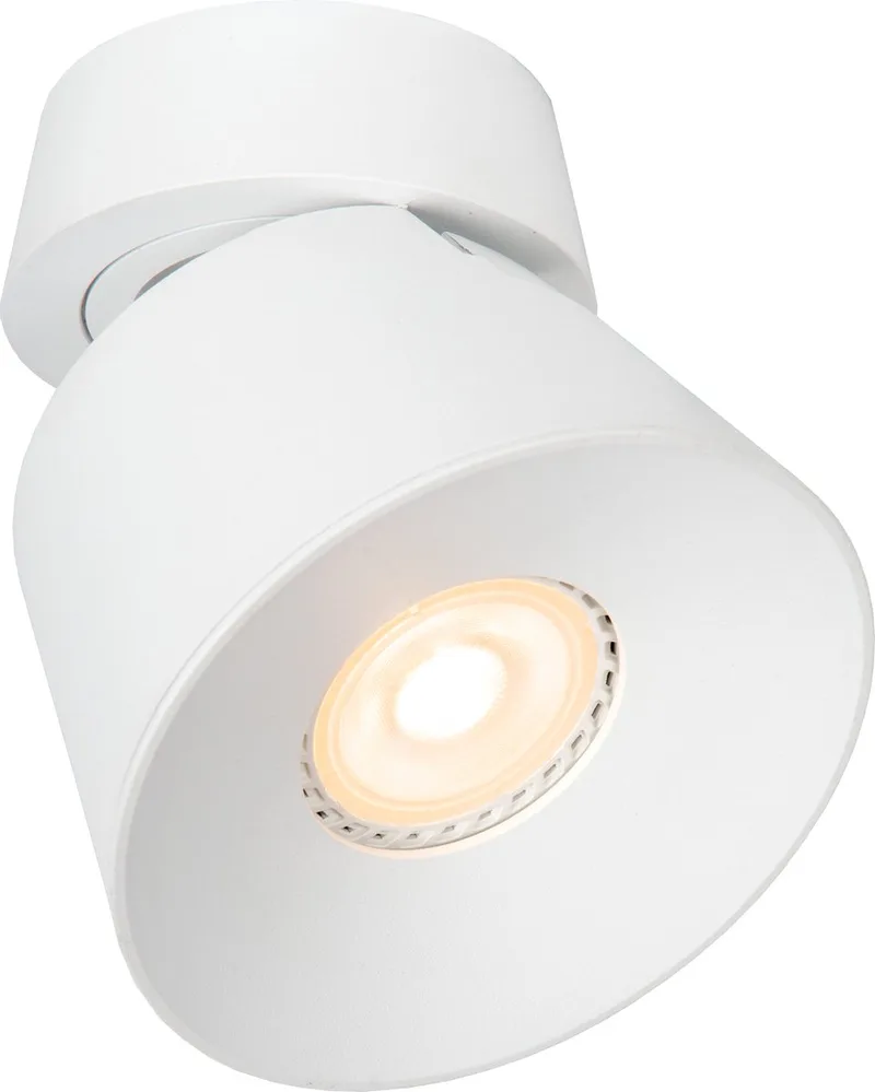 TRIGONO - Plafondspot (Plafondlamp) - Ø 10,5 cm - 1xGU10 (MR16) fra Lucide i Hvid – produktbillede
