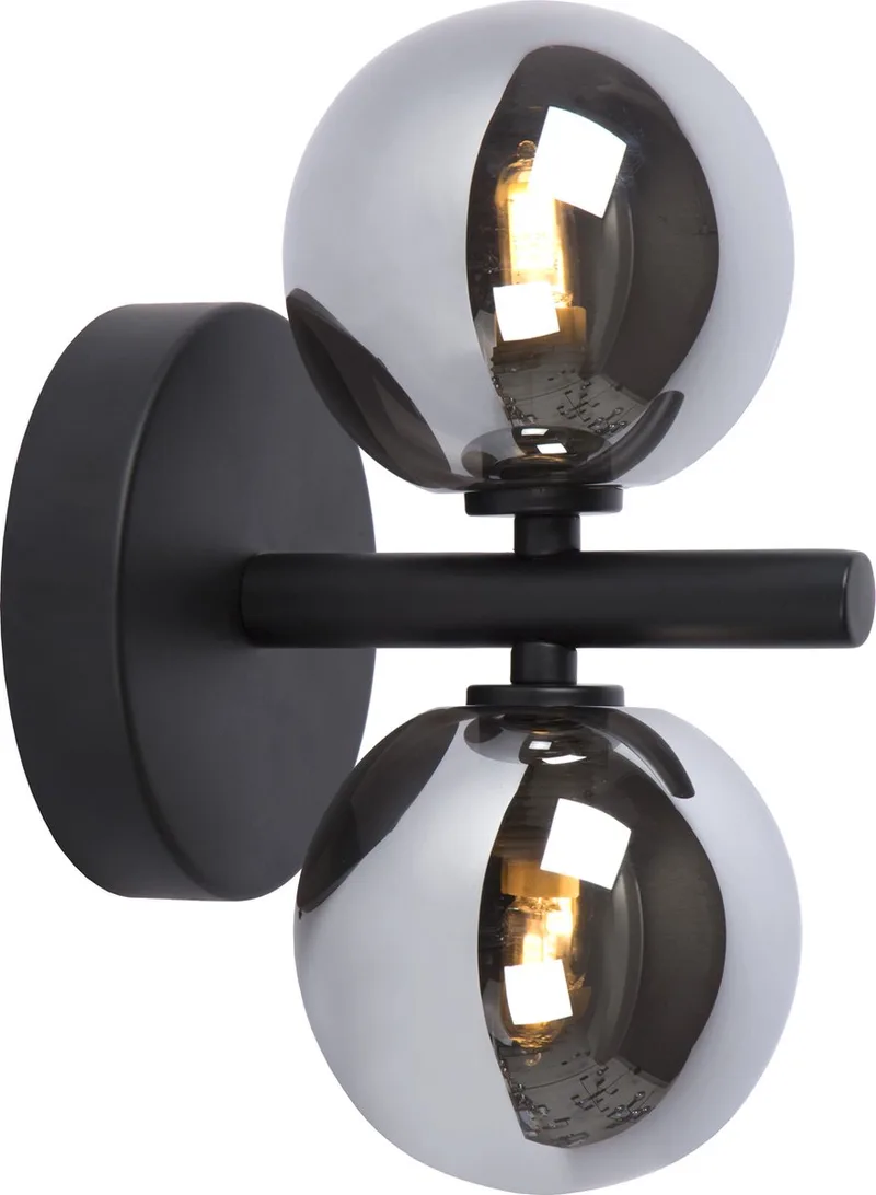 TYCHO - Wandlamp - 2xG9 fra Lucide i Sort – produktbillede