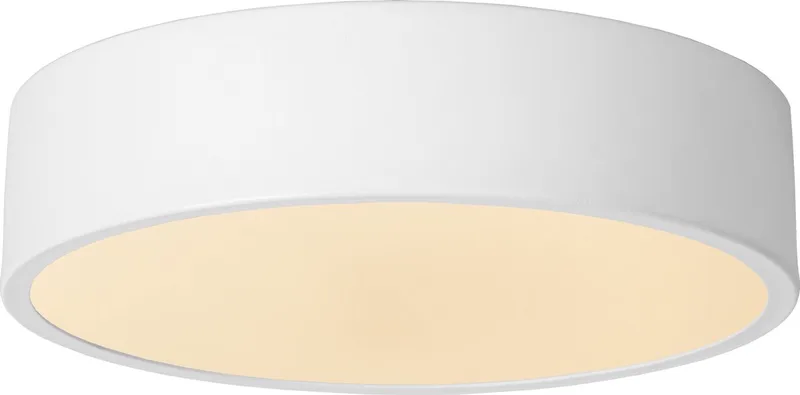 UNAR - Plafonnière (Plafondlamp) - Ø 20 cm - LED 3 StepDim (Memory) - 1x12W 2700K de Lucide en Blanc – photo produit