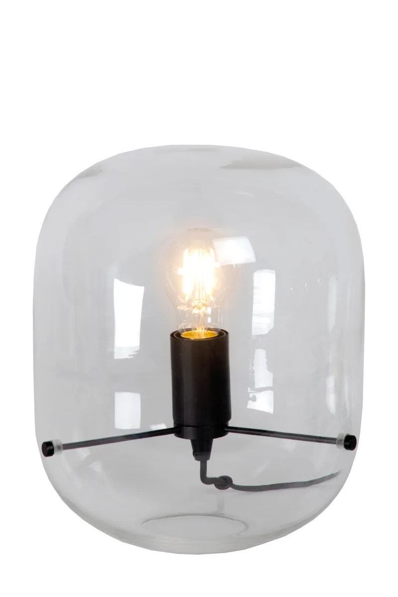 VITRO - Tafellamp - Ø 24 cm - 1xE27 - Transparant von Lucide – Produktfoto