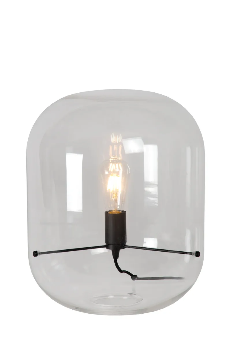 VITRO - Tafellamp - Ø 35 cm - 1xE27 - Transparant fra Lucide – produktbillede