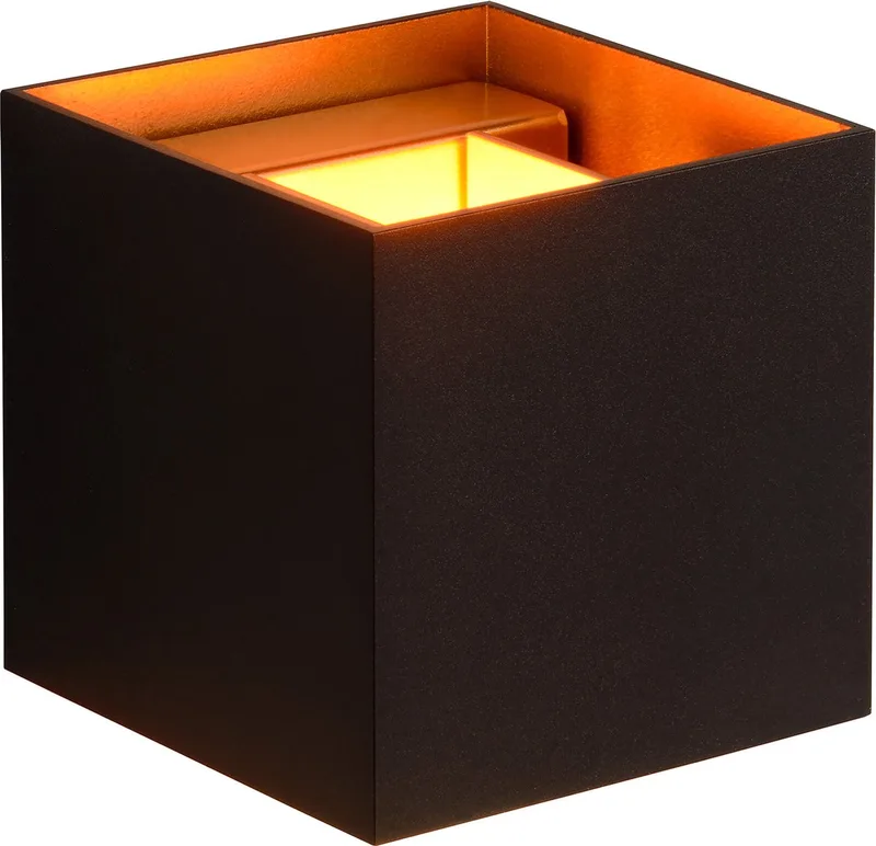 XIO - Wandlamp - LED Dimbaar - G9 - 1x4W 2700K - Verstelbare stralingshoek van Lucide in Zwart – productfoto