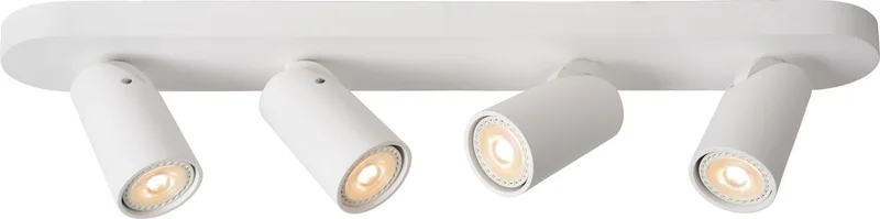 XYRUS - Plafondspot (Plafondlamp) - LED Dim to warm - GU10 (MR16) - 4x5W 2200K/3000K fra Lucide i Hvid – produktbillede