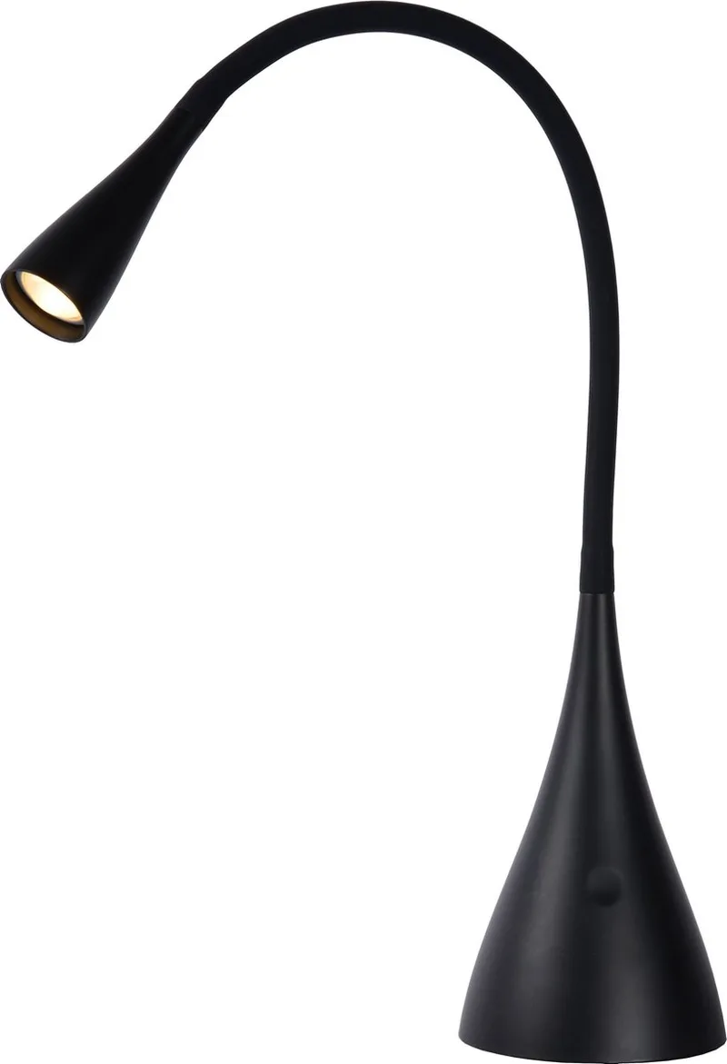 ZOZY - Bureaulamp - LED 3 StepDim - 1x4W 3000K fra Lucide i Sort – produktbillede