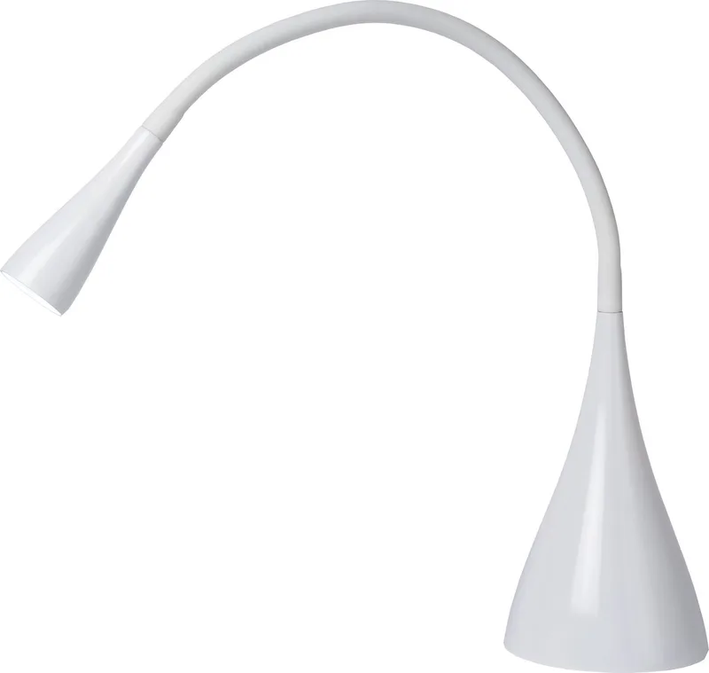 ZOZY - Bureaulamp - LED Dimbaar - 1x4W 3000K van Lucide in Wit – productfoto