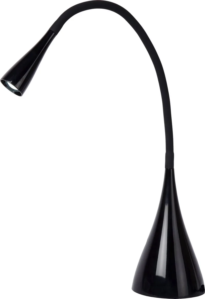 ZOZY - Bureaulamp - LED Dimbaar - 1x4W 3000K by Lucide in Black – product photo