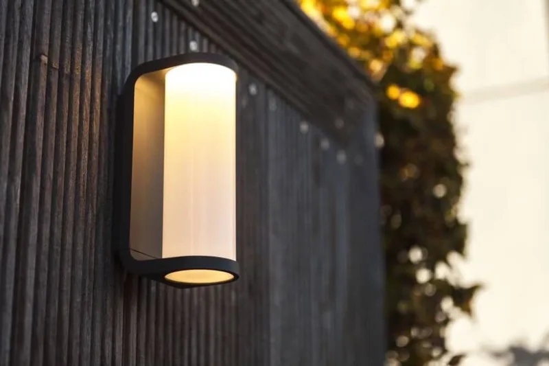 Adalyn - Buitenverlichting LED Wandlamp von Lutec in Dunkelgrau – Produktfoto