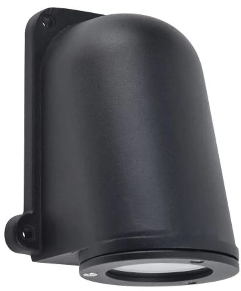 Ancor - Wandlamp voor buiten met GU10 fitting - Premium aluminium - IP54 extra weerbestendig - Mat by Lutec in Black – product photo