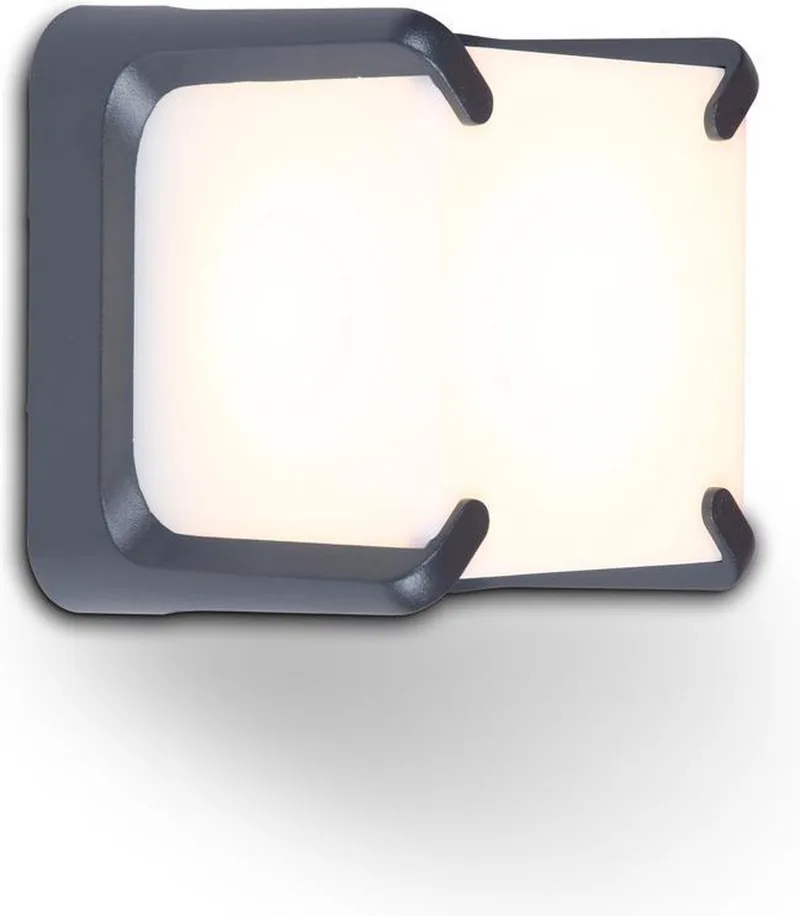 Armor | Wandlamp | Voor buiten | LED | Antraciet von Lutec in Dunkelgrau – Produktfoto