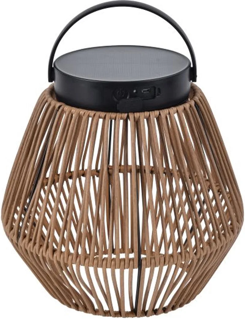 Coppa draagbare solar lamp voor buiten - LED de Lutec en Noir – photo produit