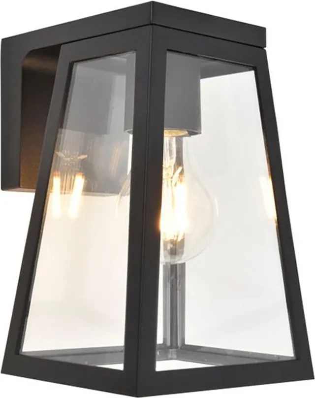 Flair Solar, outdoor wall lamp, E27