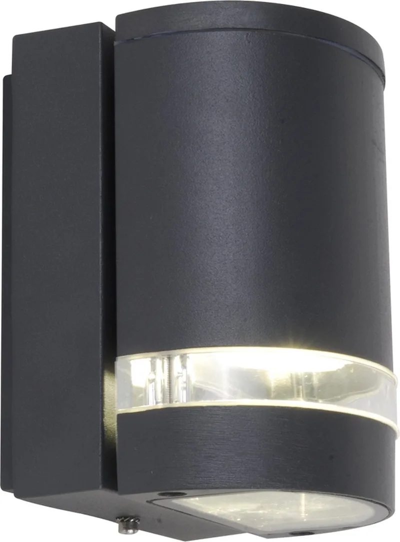Focus - Wandlamp voor buiten met GU10 fitting - Premium aluminium - IP44 weerbestendig från Lutec i Mörkgrå – produktbild