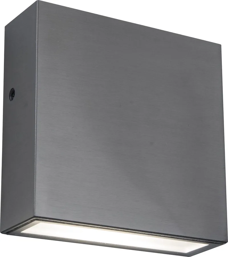 Gemini XF Wandlamp voor buiten - LED - 4000K fra Lutec i Grå – produktbillede