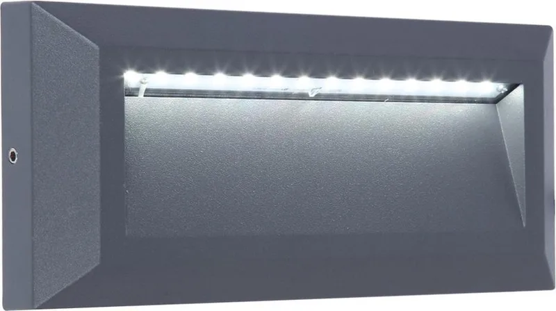 Helena - Framestrip buitenwandlamp LED model fra Lutec i Mørkegrå – produktbillede