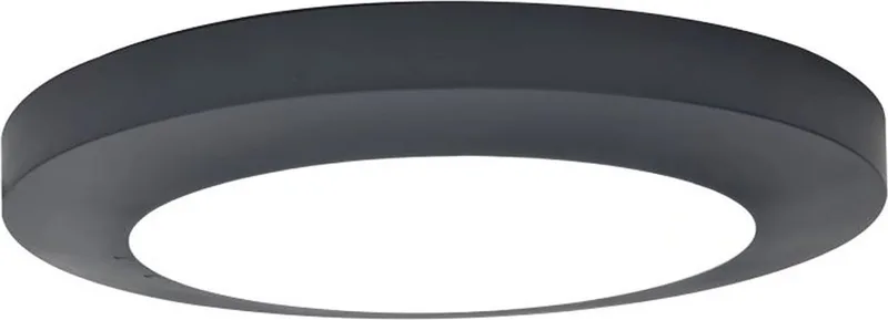 Kayah wand- en plafondlamp voor buiten - LED de Lutec en Gris foncé – photo produit