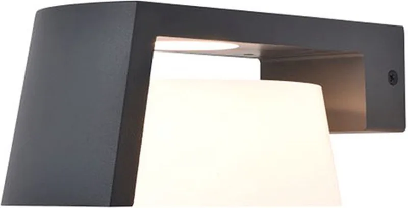 Moon wandlamp voor buiten - LED från Lutec i Mörkgrå – produktbild