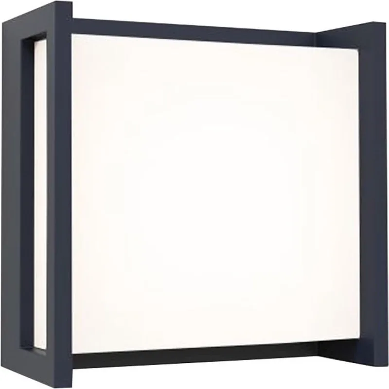 Qubo wandlamp voor buiten - LED - 4000K by Lutec in Dark grey – product photo