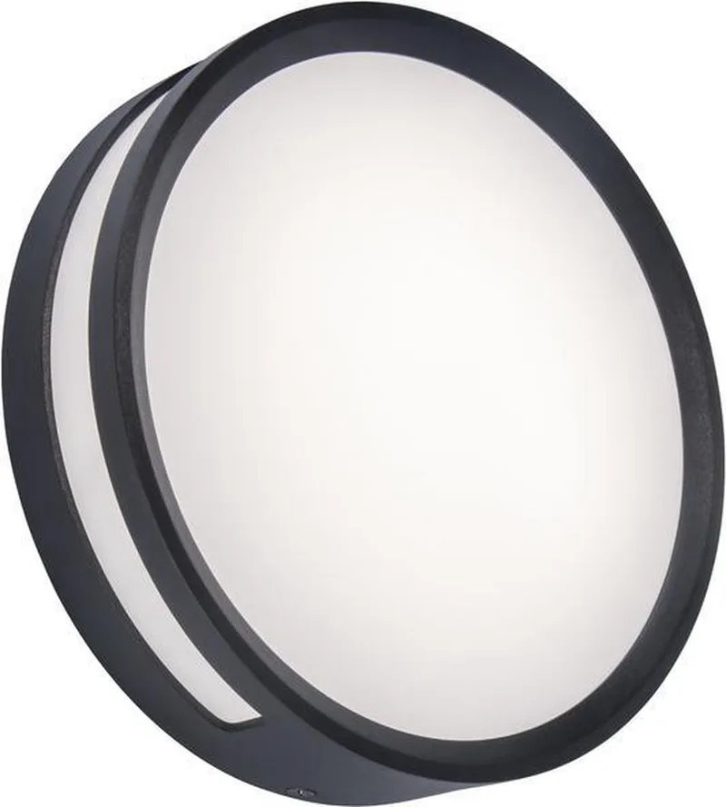 Rola - Wand en plafondlamp - Donkergrijs by Lutec in Grey – product photo