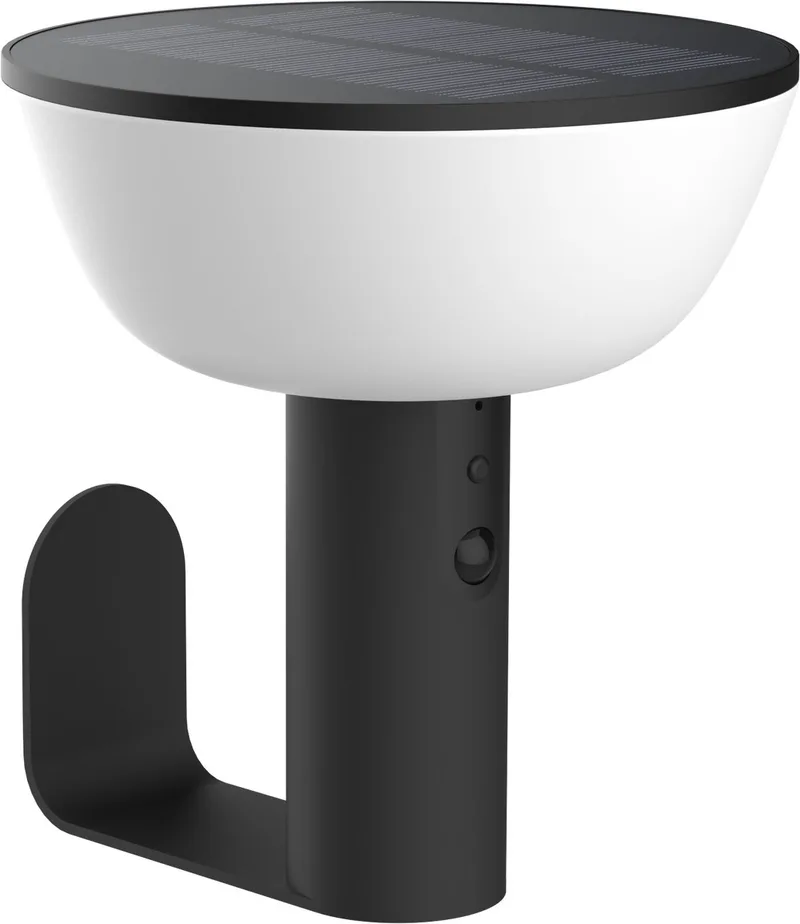 Hybrid, 1x Lawton wall light, 45/300LM, 1xPDQ von Luxform in Schwarz – Produktfoto