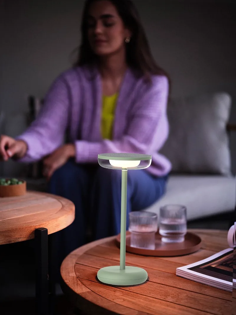 Hybrid, 1x Sintra table lamp,160LM, 1xPDQ fra Luxform i Grøn – produktbillede
