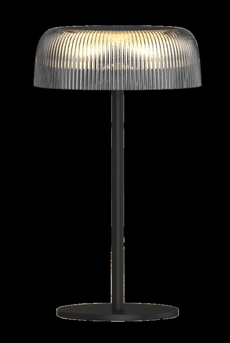 Hybrid, 1x Yukon table lamp, 200LM, gunmetal 1xPDQ de Luxform en Gris – photo produit