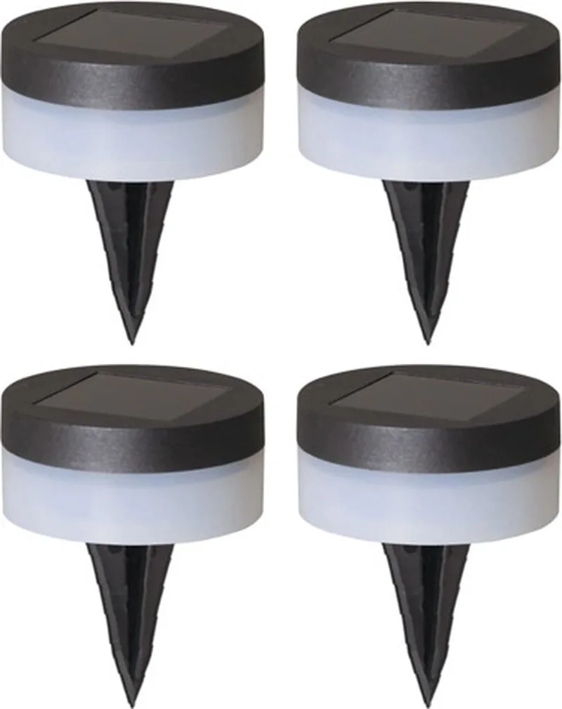 Solar Grondspots - Avignon - Tuinlampen 4 stuks - LED - werkend op zonne-energie by Luxform in Black – product photo