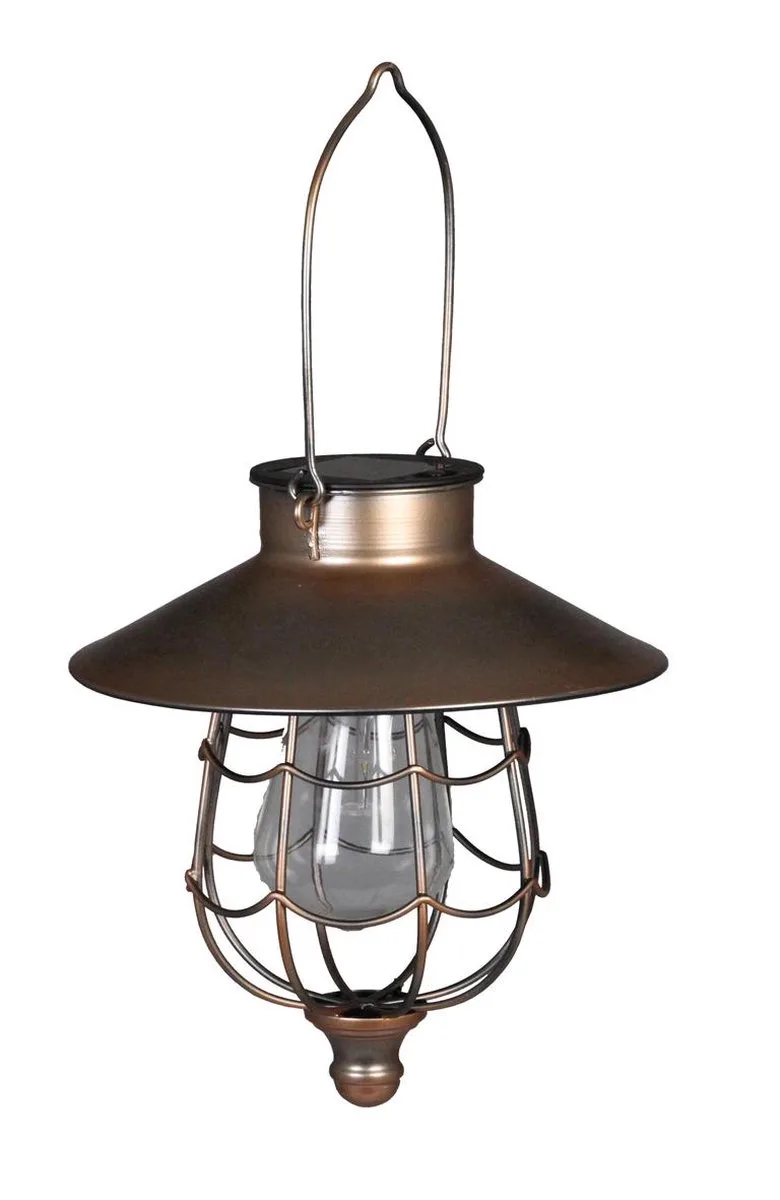 Solar LED-hanglamp Tirana 40104 von Luxform in Bronze – Produktfoto