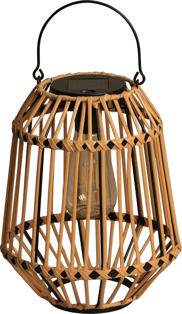 Solar Tafellamp - Ibiza - LED - Hanglamp met hengsel - Werkend op zonne-energie - 26 cm hoog de Luxform en Zand – photo produit