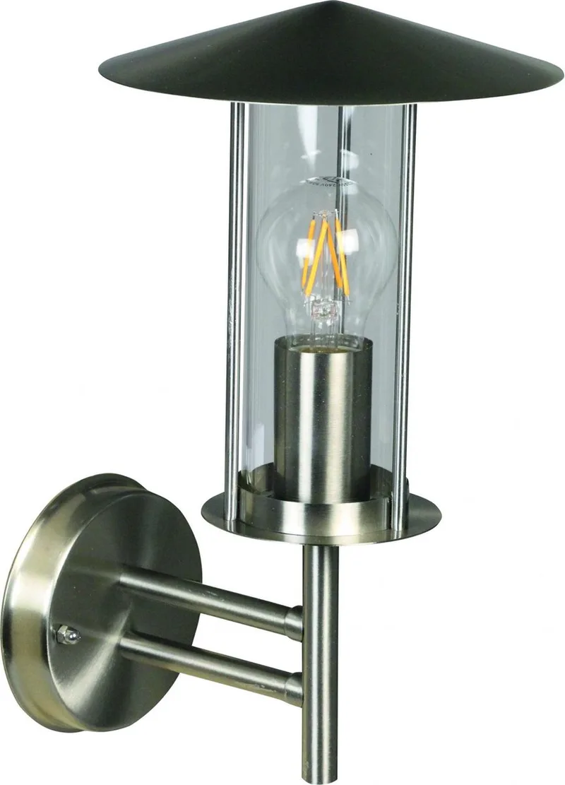 Wandlamp voor buiten Utah 230 V LUX1708S von Luxform in Silber – Produktfoto