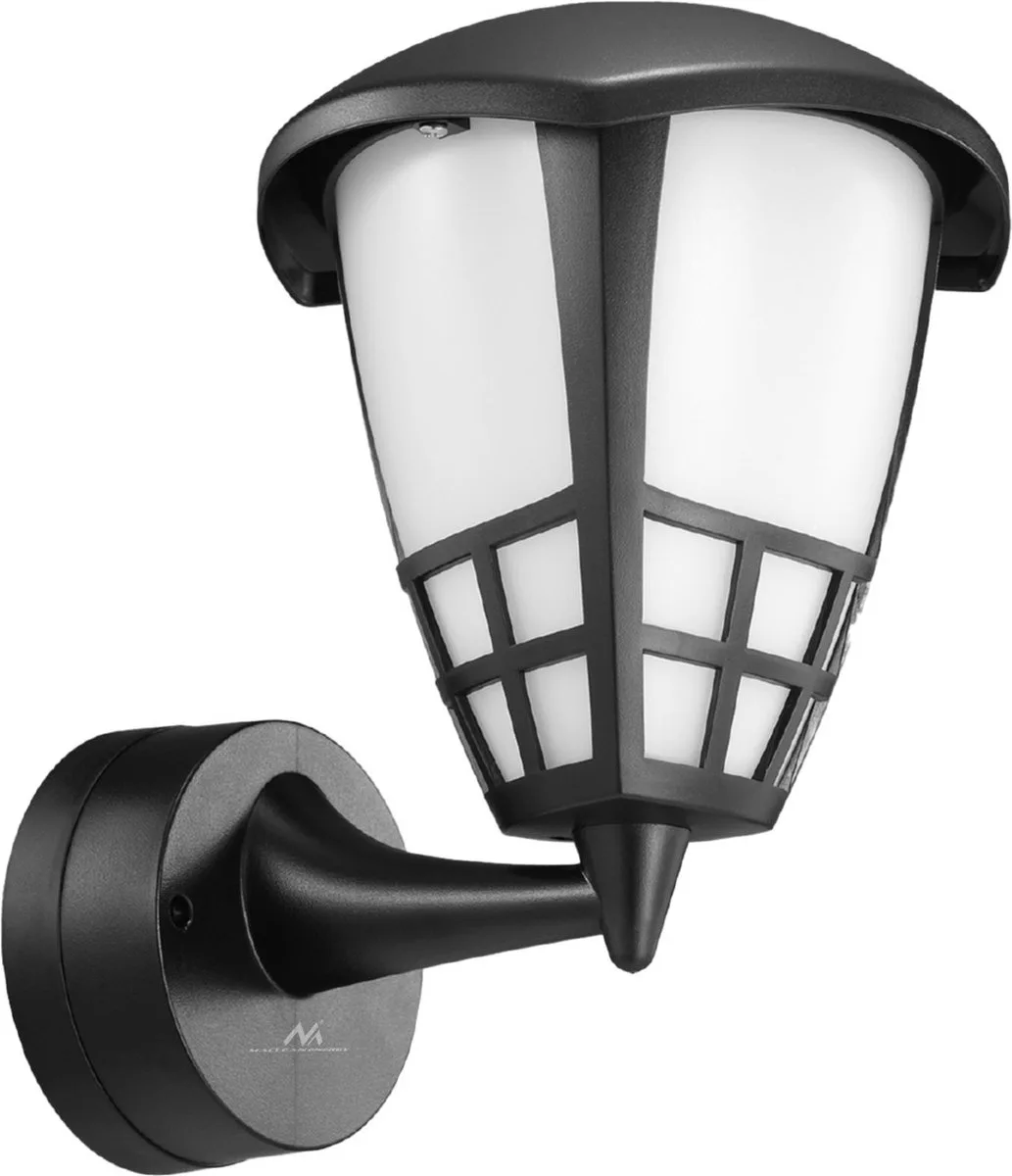 Außen-Wandleuchte MCE519, Außenwandleuchte IP65 Fassung E27 max 60W von Maclean in Schwarz – Produktfoto
