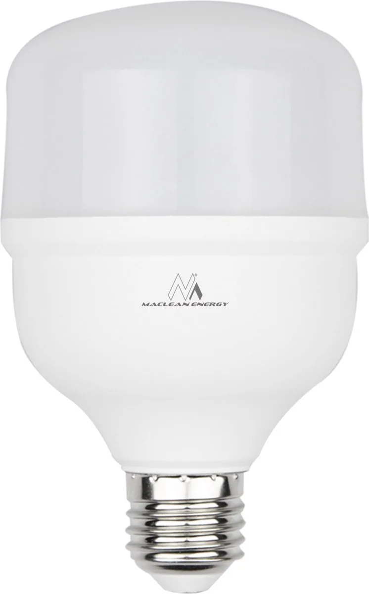 LED-lamp Lichtbron E27 / 28W / 220-240V AC - Koud wit 6500K - 2940lm van Maclean – productfoto