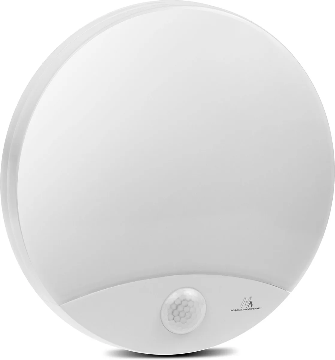 LED-lamp met bewegingsmelder | 10W - IP44 - natuurlijk wit (4000K) 900lm - Wit de Maclean en Blanc – photo produit