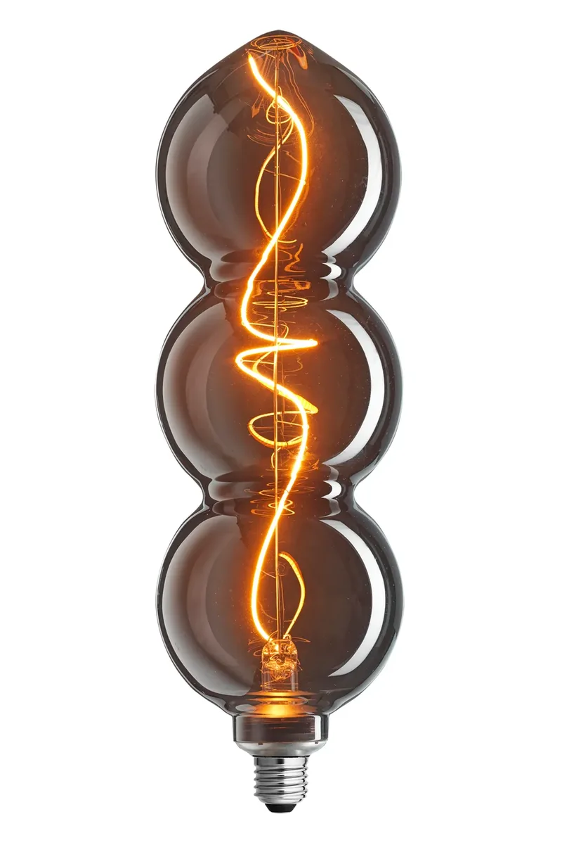 Unison Nero Lichtquelle Grau LED 3-stufigsdimmer E27 4W fra Markslöjd – produktbillede