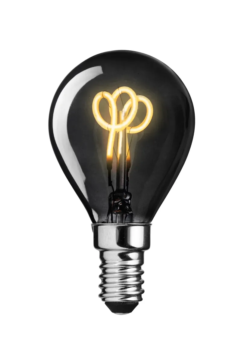 Unison Nero Lichtquelle Schwarz 3-stufigsdimmer E14 2W de Markslöjd – photo produit
