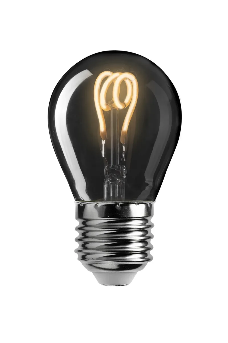Unison Nero Lichtquelle Schwarz 3-stufigsdimmer E27 2W de Markslöjd – photo produit