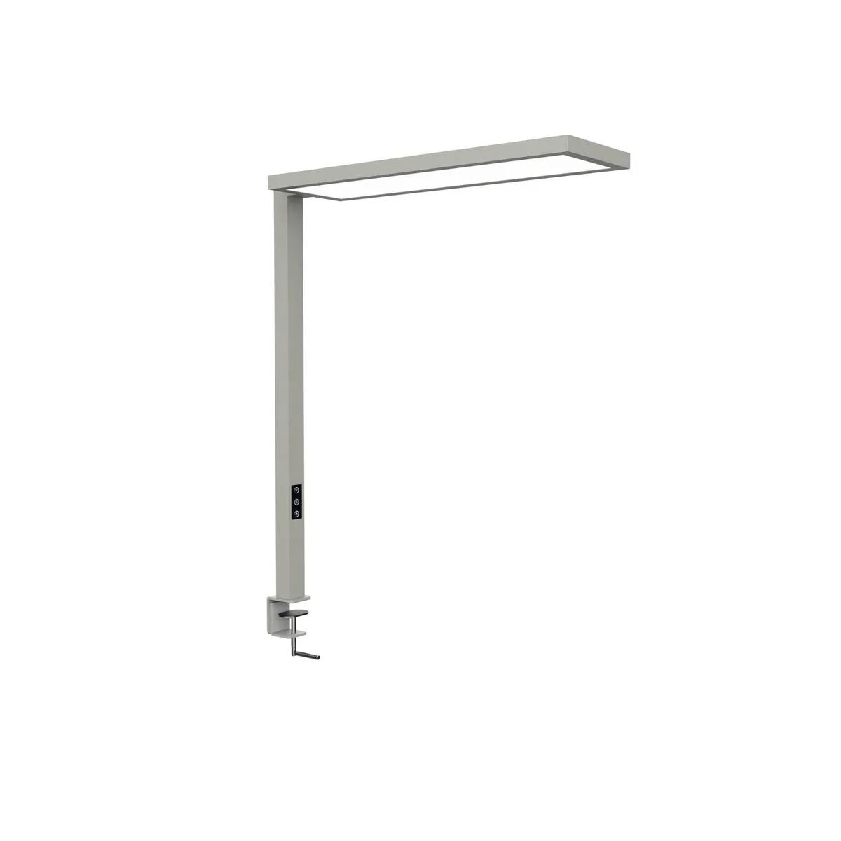 LED klemlamp MAULsenja, zilverkleurig, sensor, dimbaar, CCT fra Maul i Sølv – produktbillede