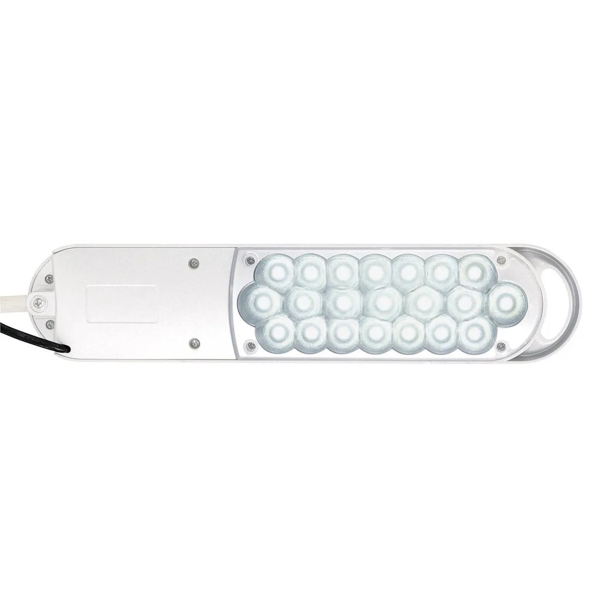 Lampe de table LED MAULatlantic, hauteur 38 cm, pied à pince de Maul en Blanc – photo produit