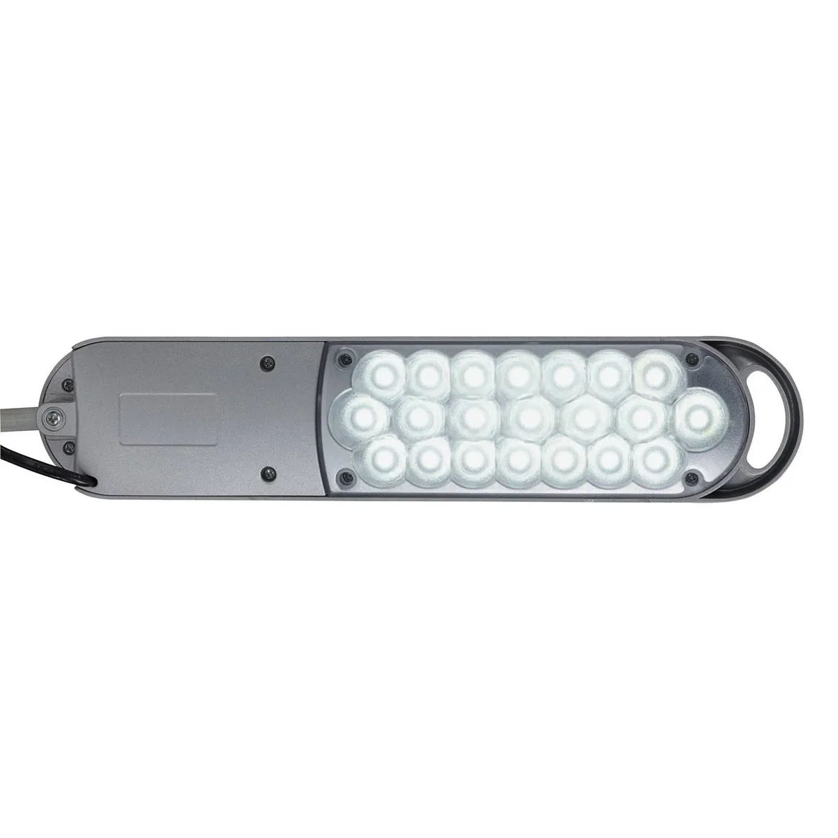 LED bordslampa MAULatlantic, höjd 38 cm, klämfot från Maul i Silver – produktbild